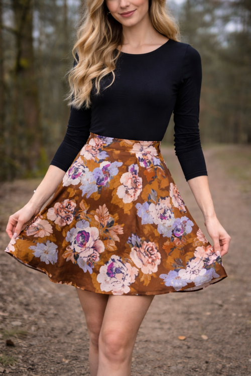 modelka przód